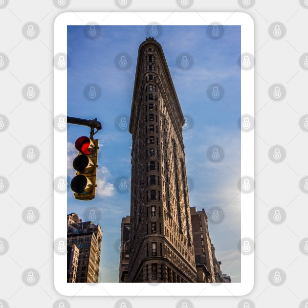 Flat Iron, New York, New York, USA Sticker by VickiWalsh